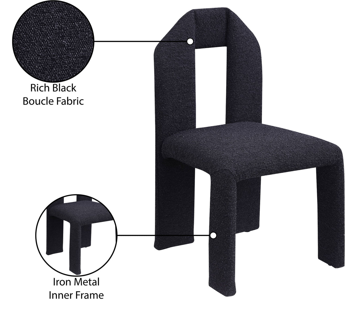 Bennett - Boucle Dining Chair (Set of 2)