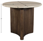 Pietra - Travertine And Mango Wood Dining Table