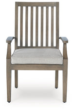 Rainier Ranch - Arm Chair With Cushion (Set of 2) - Brown / Beige