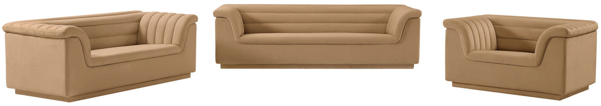 Cascade - Velvet Loveseat