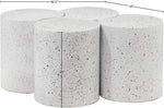 Dimple - 4 Piece Modular Coffee Table - Terazzo Finish