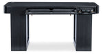 Home Office - Adjustable-Height Desk - Black