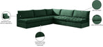 Jacob - Modular Corner Armless Sectional 5 Piece