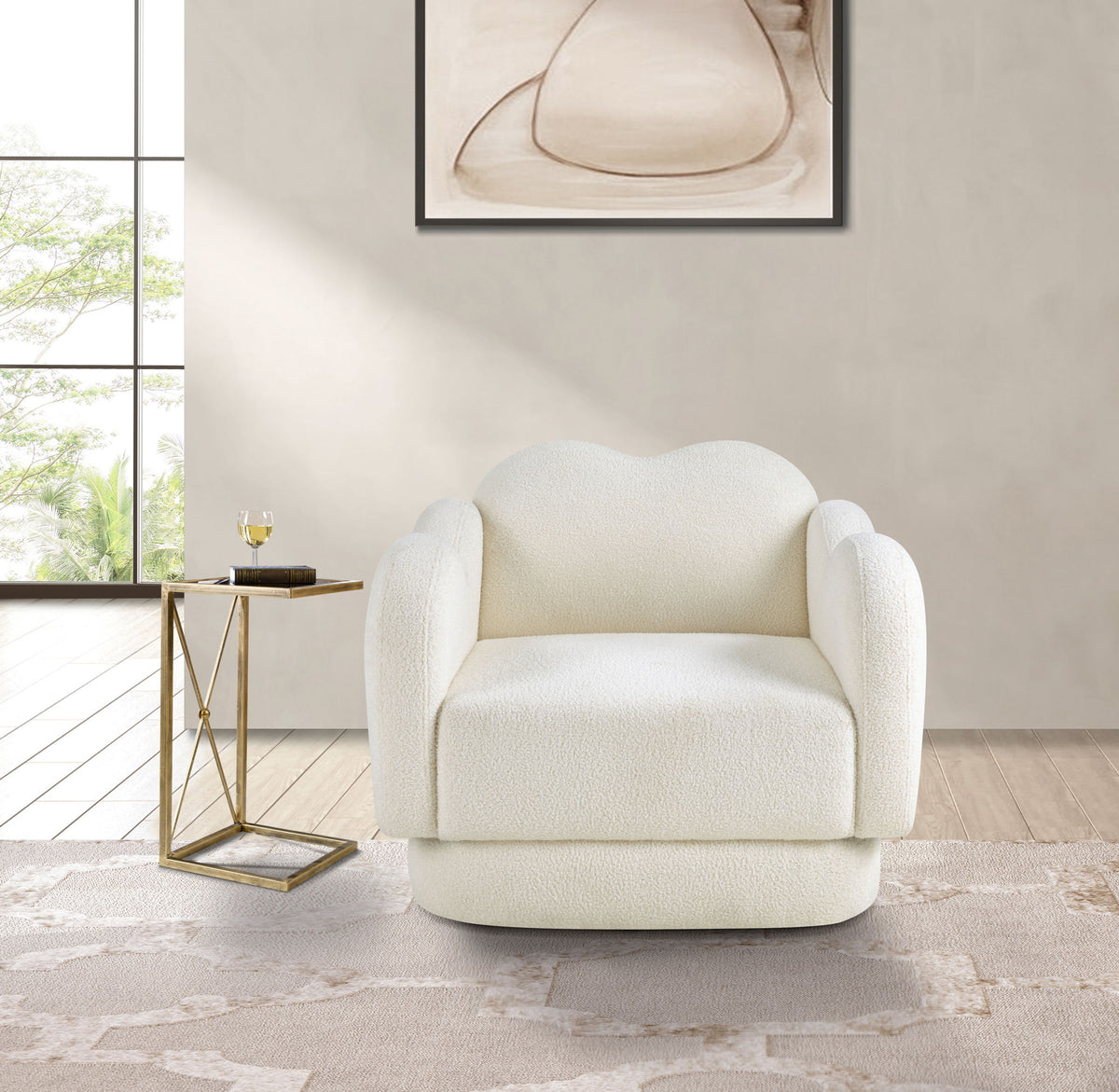 Bloom - Teddy Fabric Chair