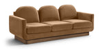Diviento - Velvet Performance Fabric Upholstered Sofa