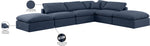 Indulge - Linen 6 Piece Modular Armless Sectional