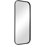 Concord - Tall Iron Mirror - Black