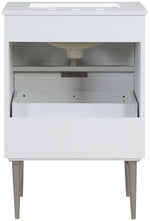 Modernist - Bathroom Vanity With Chrome Legs