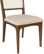 Atrium - Upholstered Seat Dining Chair With Brushed Brown Base (Set of 2)