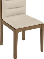 Ellis - Vegan Leather Upholstered Dining Chair (Set of 2) - Brown Base