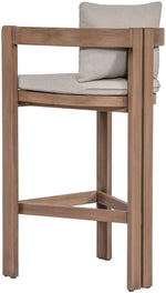Newport - Water Resistant Fabric Upholstered Outdoor Patio Bar Stool