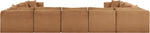 Shaggy - 9 Piece Modular U-Shaped Sectional