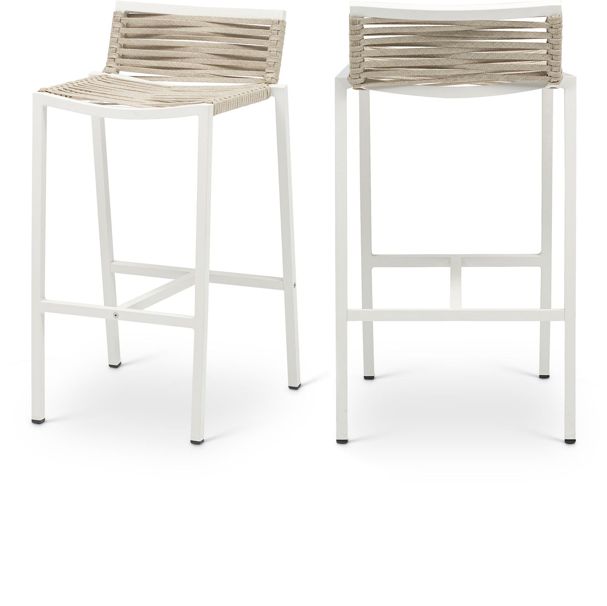 Maldives - Rope Outdoor Patio Bar Stool (Set of 2)