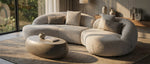 Delvan - Contemporary Beige Fabric Right Facing Chaise Sectional Sofa by VIG Furniture - View 9