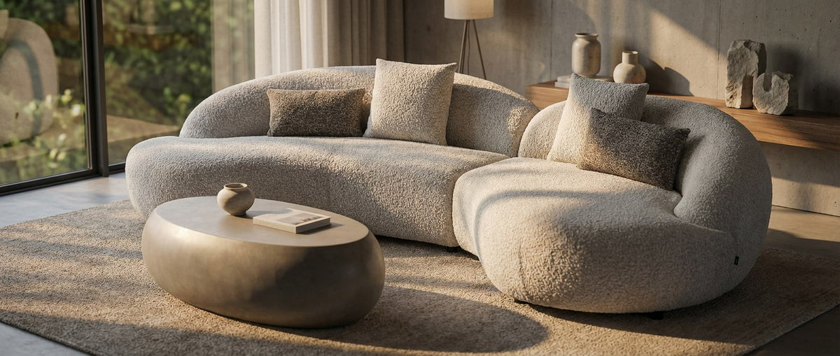 Delvan - Contemporary Beige Fabric Right Facing Chaise Sectional Sofa by VIG Furniture - View 9