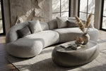 Delvan - Contemporary Beige Fabric Right Facing Chaise Sectional Sofa by VIG Furniture - View 10