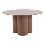 Depew - Mid-Century Modern Walnut Round Dining Table by VIG Furniture - View 1