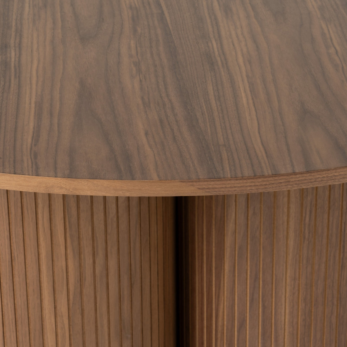 Depew - Mid-Century Modern Walnut Round Dining Table by VIG Furniture - View 4
