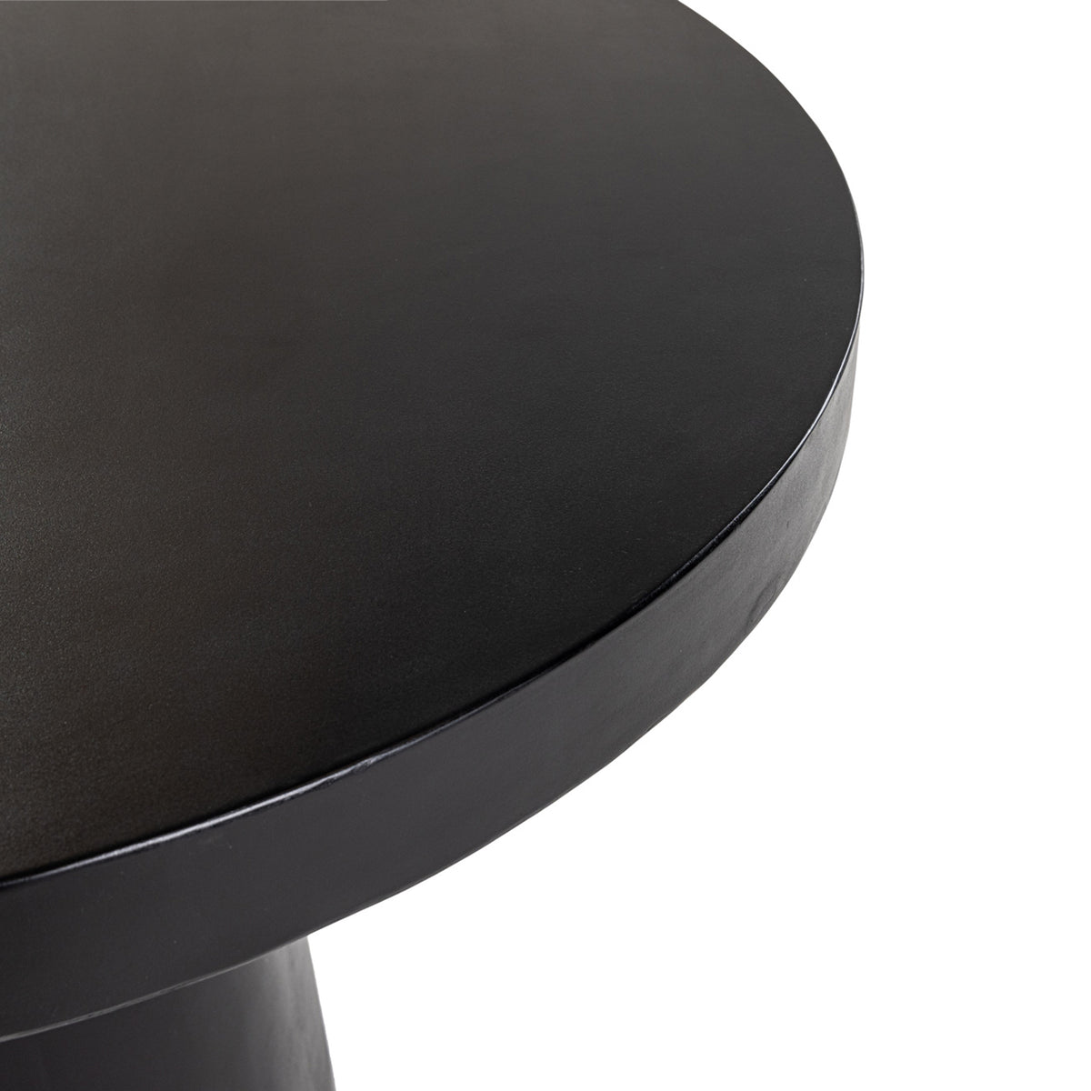 Desoto - Modern Black Concrete Round Dining Table by VIG Furniture - View 6