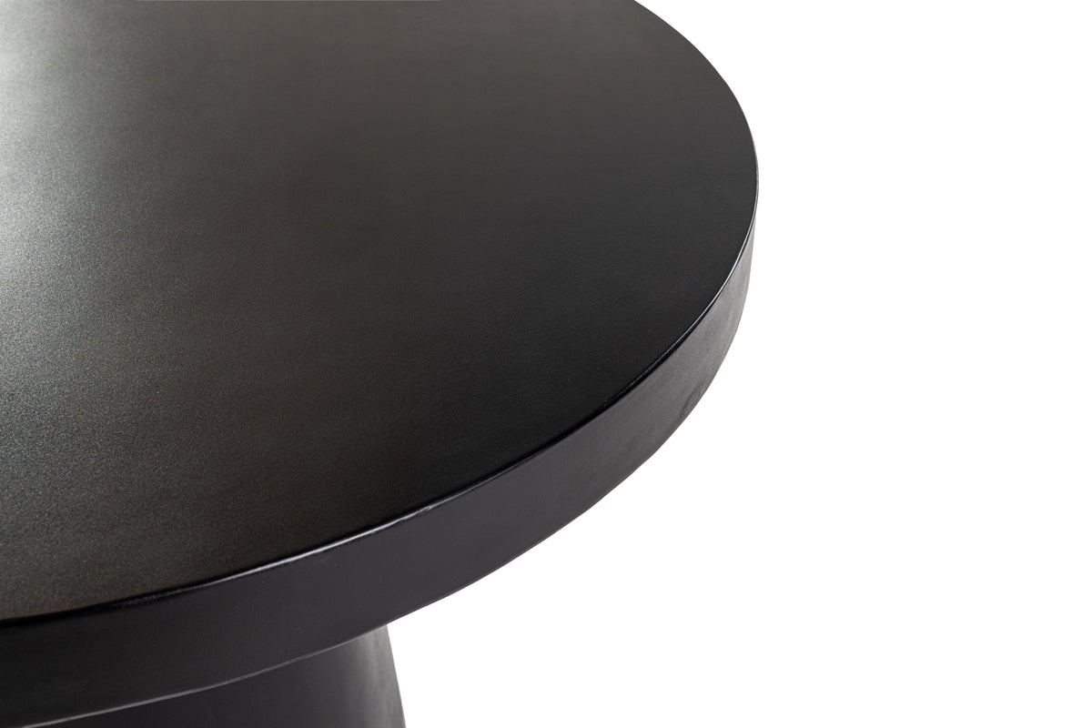 Desoto - Modern Black Concrete Round Dining Table by VIG Furniture - View 4