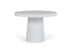Desoto - Modern White Concrete Round Dining Table by VIG Furniture - View 3
