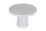 Desoto - Modern White Concrete Round Dining Table by VIG Furniture - View 4