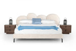 Destiny - Contemporary White Sherpa Bubble Bed by VIG Furniture - View 6