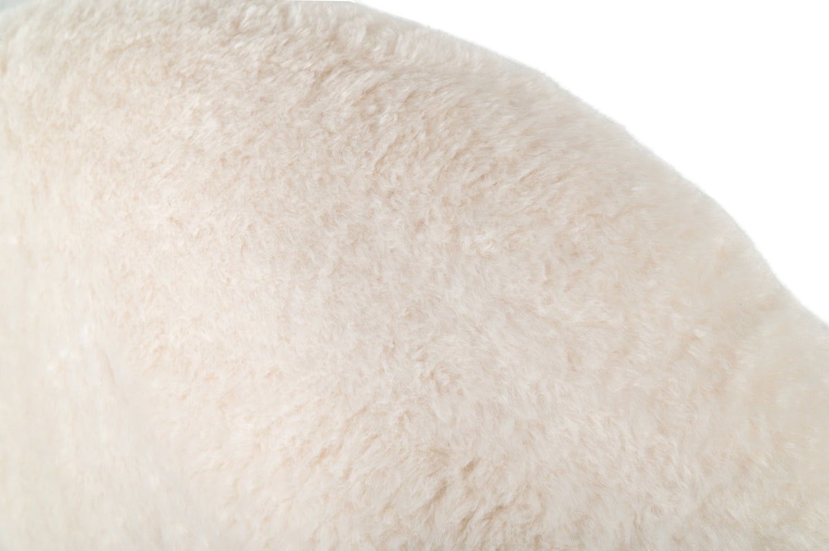 Destiny - Contemporary White Sherpa Bubble Bed by VIG Furniture - View 3