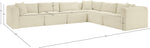 Shaggy - 6 Piece Modular Corner Sectional