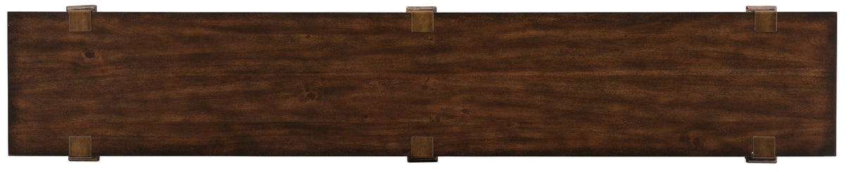 Home Accent - Skinny Console Table - Dark Brown