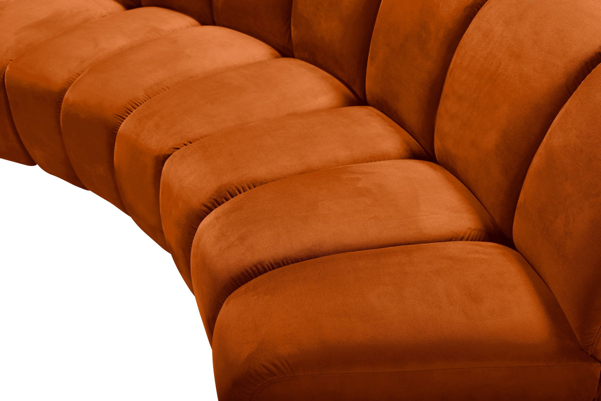 Infinity - 3 Piece Velvet Modular Sectional