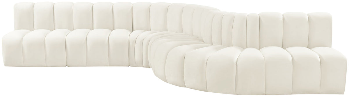 Arc - Velvet 7 Piece Modular Sofa
