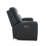 Warren - Power Reclining Loveseat With Console, Power Headrest & Lumbar