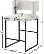 Caleb - Counter Stool (Set of 2)
