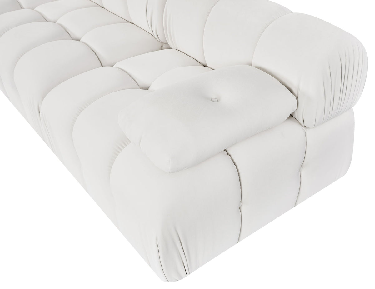 Orin - Velvet 3 Piece Modular Sofa