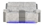 Plush - Reclining Loveseat - Gray