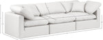Indulge - Faux Leather 3 Seat Modular Sofa