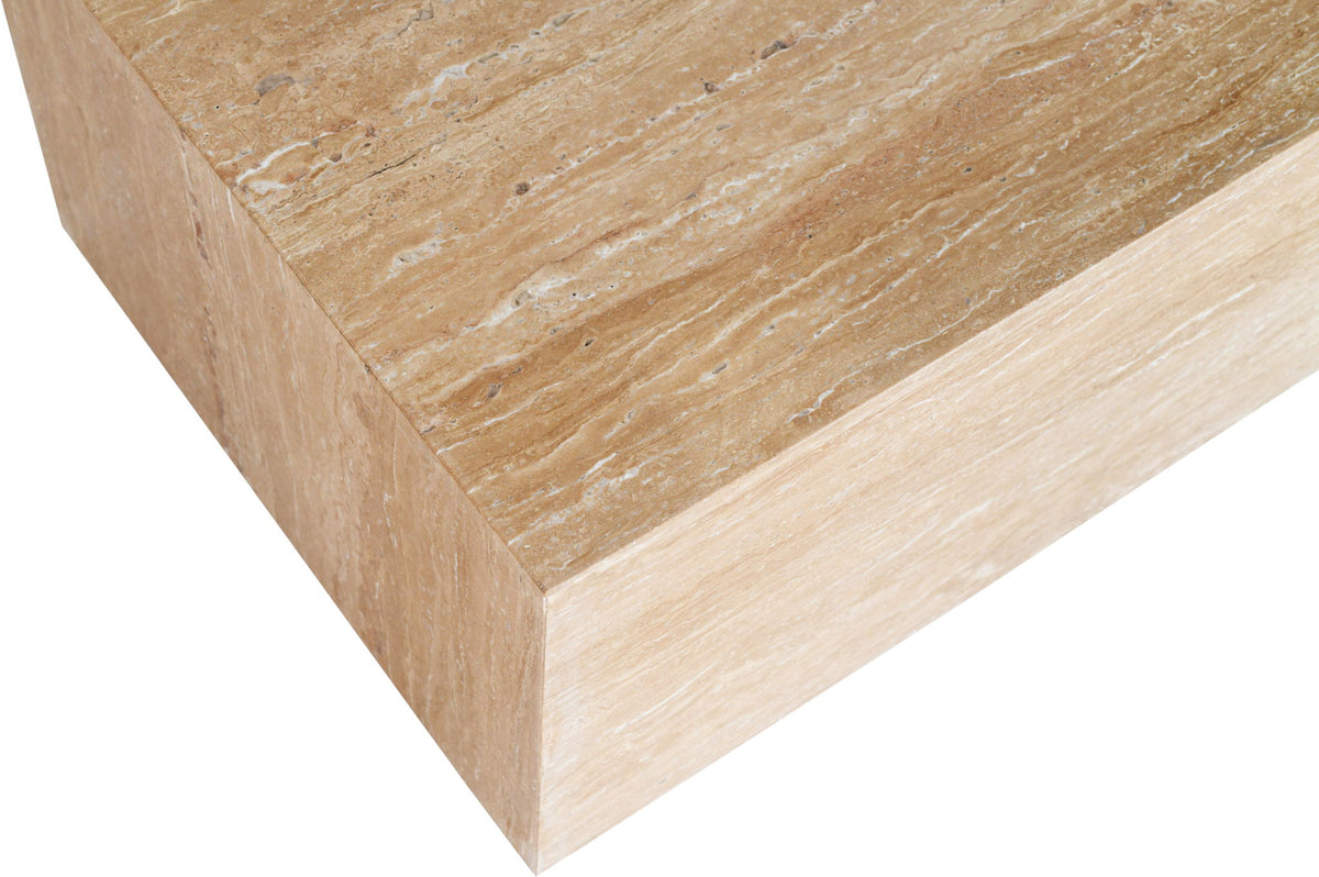 Bolzano - Travertine Coffee Table - Natural