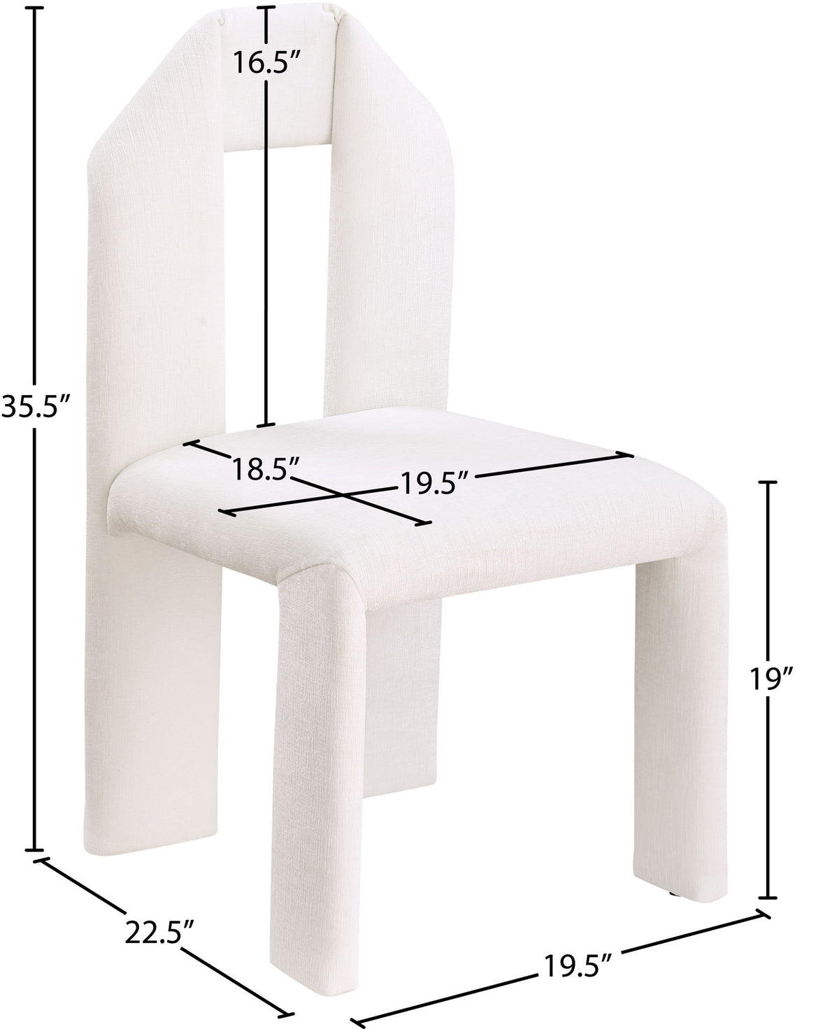 Bennett - Chenille Dining Chair (Set of 2)