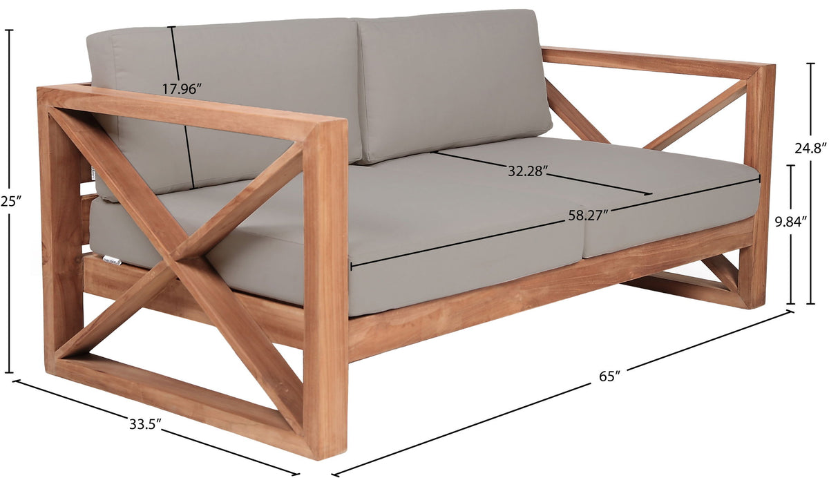 Anguilla - Water Resistant Outdoor Loveseat