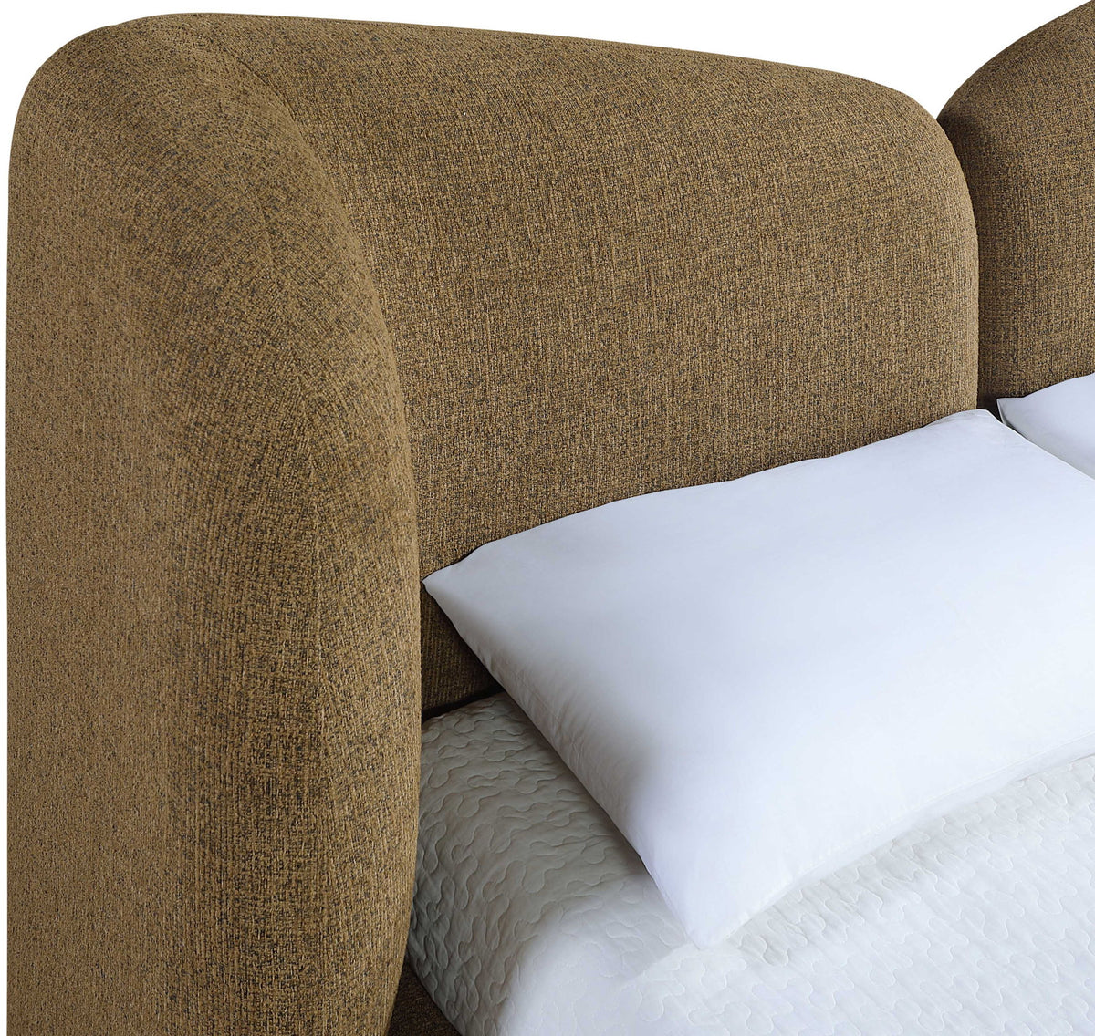 Elowen - Chenille Fabric Upholstered Bed