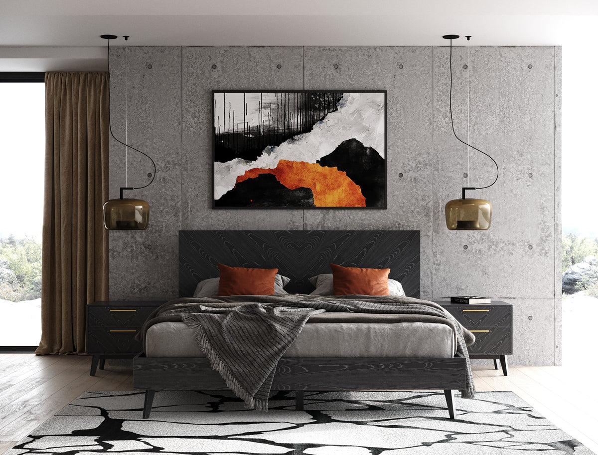 Diana - Queen Modern Grey Ash Bedroom Set by VIG Furniture - View 3