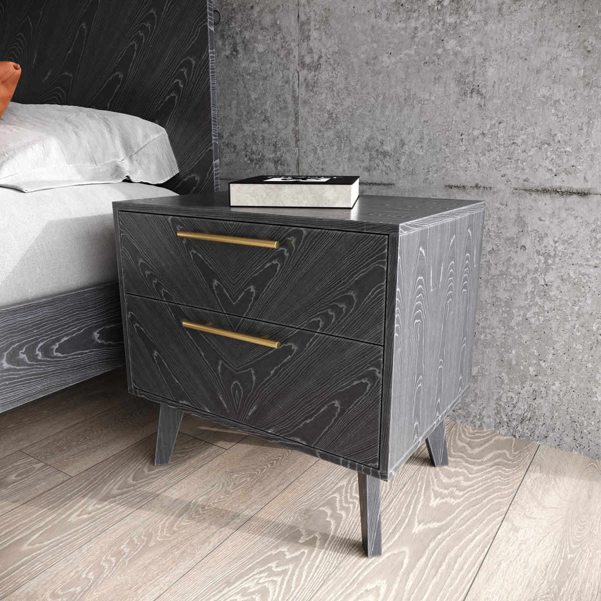 Diana - Queen Modern Grey Ash Bedroom Set by VIG Furniture - View 5
