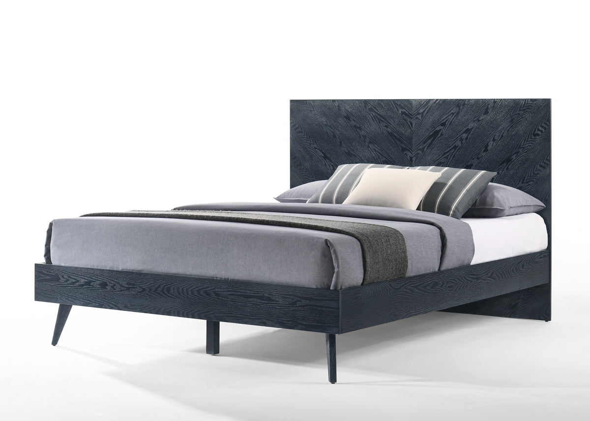 Diana - Eastern King Modern Grey Ash Bed by VIG Furniture - View 3
