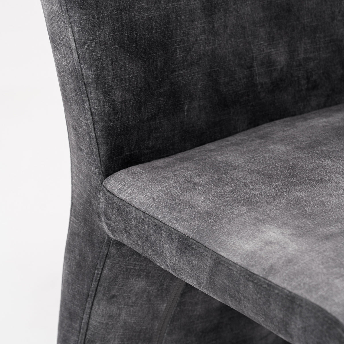Ditka - Modern Grey Velvet Dining Chair (Set of 2) by VIG Furniture - View 16