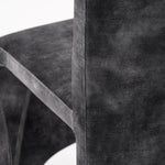 Ditka - Modern Grey Velvet Dining Chair (Set of 2) by VIG Furniture - View 17
