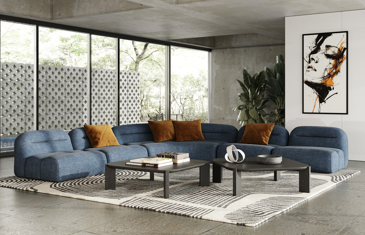Noah - Modern Dark Brown Square Coffee Table by VIG Furniture - View 5