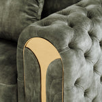 Dosie - Transitional Grey Velvet Loveseat by VIG Furniture - View 5