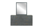 Manchester- Contemporary Dark Grey Dresser by VIG Furniture - View 4