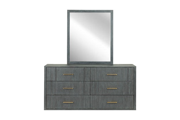 Manchester- Contemporary Dark Grey Dresser by VIG Furniture - View 4